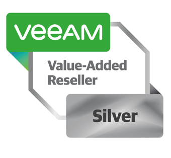 veeam Logos Value-Added Reseller Silver und Cloud & Service Provider Registered