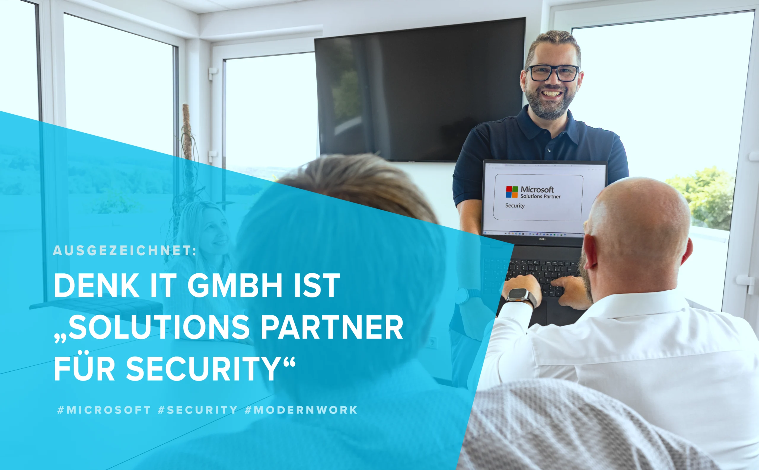 Denk IT GmbH erhält Microsoft-Auszeichnung „Solutions Partner für Security“